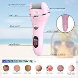 PEFOOK Electric Foot File Callus Remover Waterproof Rechargeable 3 Heads 2 view 6