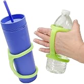 EazyHold Adaptive Handle for Sports, Tools, Cups and Bottles for Kids, Adults, Veterans, Seniors, Independent Living Accessory for Weak Grip, Stroke, Cerebral Palsy, Arthritis (2 Pack)