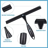 Thboxes 10 Inch Stainless Steel Shower Squeegee with Hook view 3