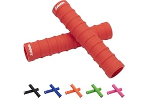 Sohinda Kayak Paddle Grips, Kayak Accessories No-Slip Grips for Kayak Paddles, Blister Prevention Silicone Paddle Grips, Kayaking Equipment for 30mm/1.18 inches Diameter Take-Apart Paddles