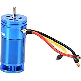 VGEBY RC Boat Brushless Motor, Water Cooled Accurate Rotor, Low Noise for SL2862 1500KV Brushless Motor Boat Model Accessories 2847Shaft Boat