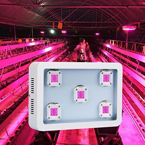 1500W LED Grow Light,Full Spectrum COB Grow Lights for Plant Veg and Flowering Replace HPS (X5 1500W)