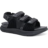 ONCAI Women's Walking Sandals with Arch Support Hiking Athletic Sandals Woman Outdoor Cushion Footbed Water Summer Thick Rubber Soles Sandalias Mujer Size 6-12