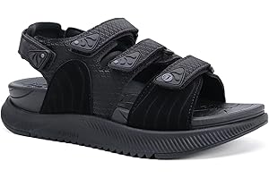 ONCAI Women's Hiking Sandals with Arch Support Walking Sports Sandals Woman Outdoor Orthotic Footbed for Plantar Fasciitis Water Summer Sandalias Mujer with Adjustable Strap