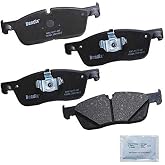 Bendix Priority1 CFC1838A Ceramic Front Brake Pads for Jaguar F-Pace 2020-2017, XE 2020-2018, XF 2020-2017, Land Rover Range Rover Velar 2020-2018