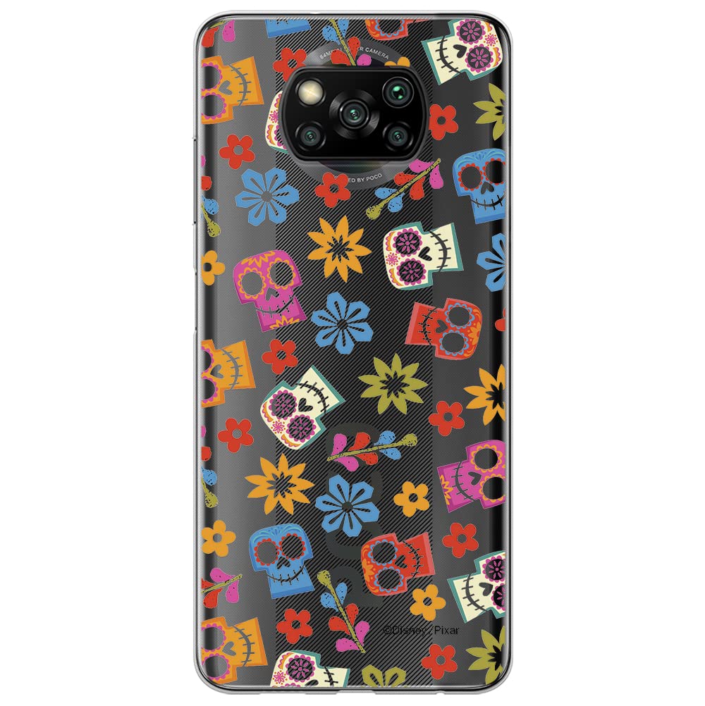 ERT GROUP mobile phone case for Xiaomi POCOPHONE X3 original and officially Licensed Disney pattern Coco 001 optimally adapted to the shape of the mobile phone, partially transparent