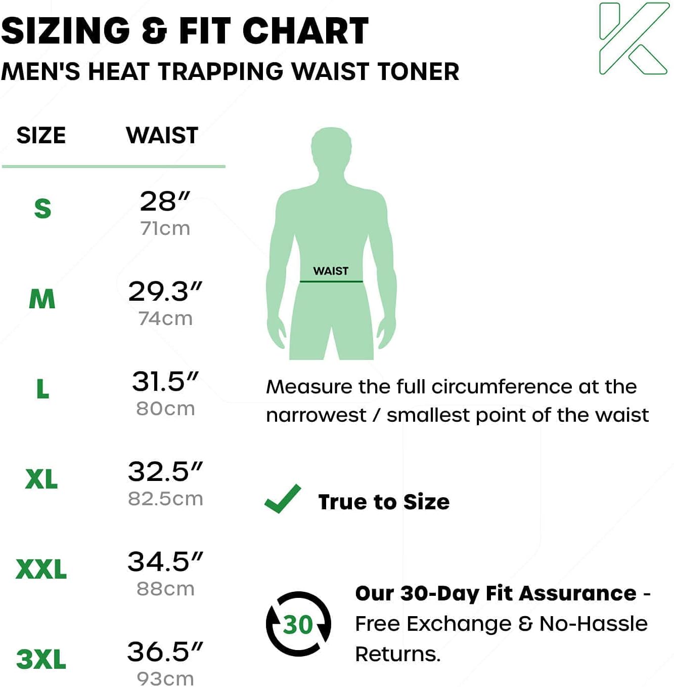 Kewlioo Men's Heat Trapping Waist Toner - Sweat Body Shaper Vest for Men, Mens Bodysuit Slimmer Sauna Suits, Shapewear Compression Top Shirt, Strong Waist Grip, Versatile and Discreet : Sports & Outdoors