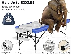 CLORIS 84" Professional Massage Table Portable 2