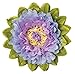 Luna Bazaar Medium Tissue Paper Flower (10-Inch, Pink & Cantaloupe Orange)