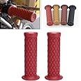 Motorcycle Non Slip Retro Rubber Handlebar Comfortable Handlebar 7/8" 22mm 1" 24mm Rubber Handle Grips