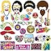 TMCCE 70's Photo Booth Props Party Supplies Kit For 70's Party Decorations Disco Fever,Hippie Party, I Love 70's, Groovy Photobooth Props, 1970's Party Supplies