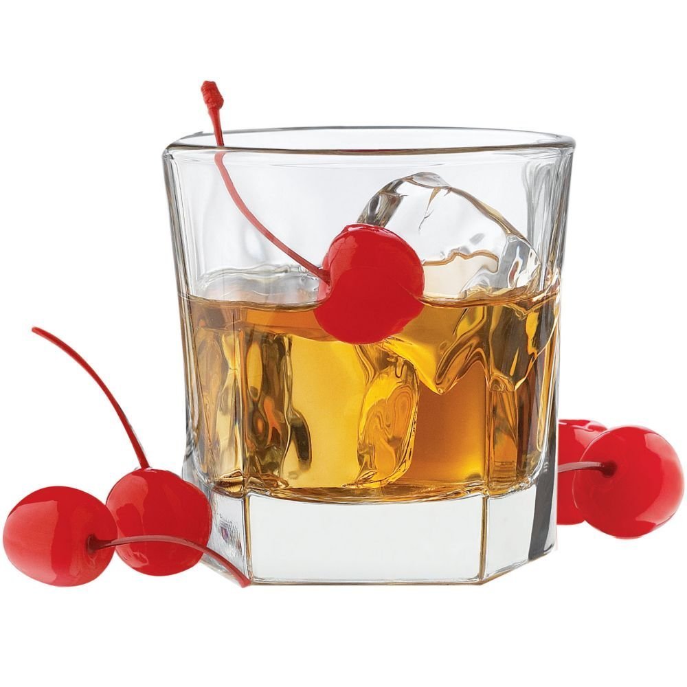 Heavy Base Scotch Whiskey Glass Drinking Glasses Set of 4 Entertainment