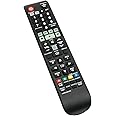 AH59-02538A Replace Remote Control fit for Samsung HT-F5500 HT-F5500K HT-F5500W HT-F5502K HT-F5530 HT-F5530HK HT-F5530K HT-F5550 HT-F5550HK HT-F6530 Home Theater System Blu-Ray DVD Player