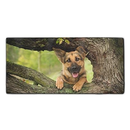 Amazon Com Custom Fast Drying Hair Towel Lovely German Shepherd