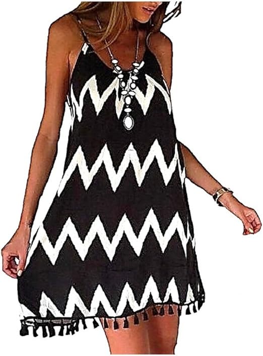 Amazon ｃａｎｔｉｋ ワンピース レディース 夏 かわいい ワンピ 体型カバー 海 水着 膝丈 リゾート 黒 ブラック パレオ ビキニ ｌ ワンピース 通販