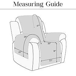 TOMORO Non-Slip Quilted Recliner