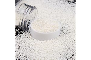 White Sprinkles White Nonpareils Edible Pearls for Cake Decorating 2mm Pearl Sprinkles Mix for Cake Cupcake Decorations Ice C
