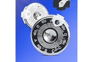 Tidevib Chromatic Pitch Pipe Tuner, 13-for Note - for Scale Metal & Plastic Tuning Singers, Choir, Violin, Ukulele, Guitar, S