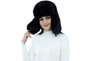 Lina & Lily Women's Winter Trapper Hat Long Pile Faux Fur Fluffy