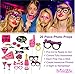 BACHELORETTE PARTY DECORATIONS KIT | Bride To Be Bridal Wedding Shower Set | Sash Veil/Comb Banner Bride Tribe Tattoos Photo Booth Props Balloons | Wedding Engagement Party Supplies Accessories
