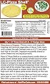 Low Carb Pizza Crust (1 Shell) - Fresh Baked - LC Foods - All Natural - No Sugar - High Protein - Diabetic Friendly - Low Carb Pizza