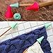 BoNaYuanDa 20 Pcs Knit Knitting Needles Point Protectors/Stoppers 2 Sizes for Knitting Craft(Needles Point Protectors)