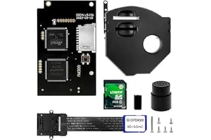 COVOZAMA GDEMU V5.15 & V5.15b Optical Drive Emulation Board for SEGA Dreamcast - Remote Card Mount Kit with SD Extension Cable, Compatible with DC VA1 Console (Black V5.15b)