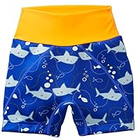 Splash About Toddler Splash Jammers (Shark Orange, 3-4 Years)