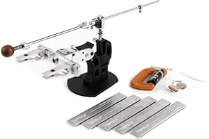 TSPROF Pioneer Sharpening Kit, Knife Sharpener, Knife Sharpening Kit for Kitchen, Folding, Tourist and Multitool Knives, Comp
