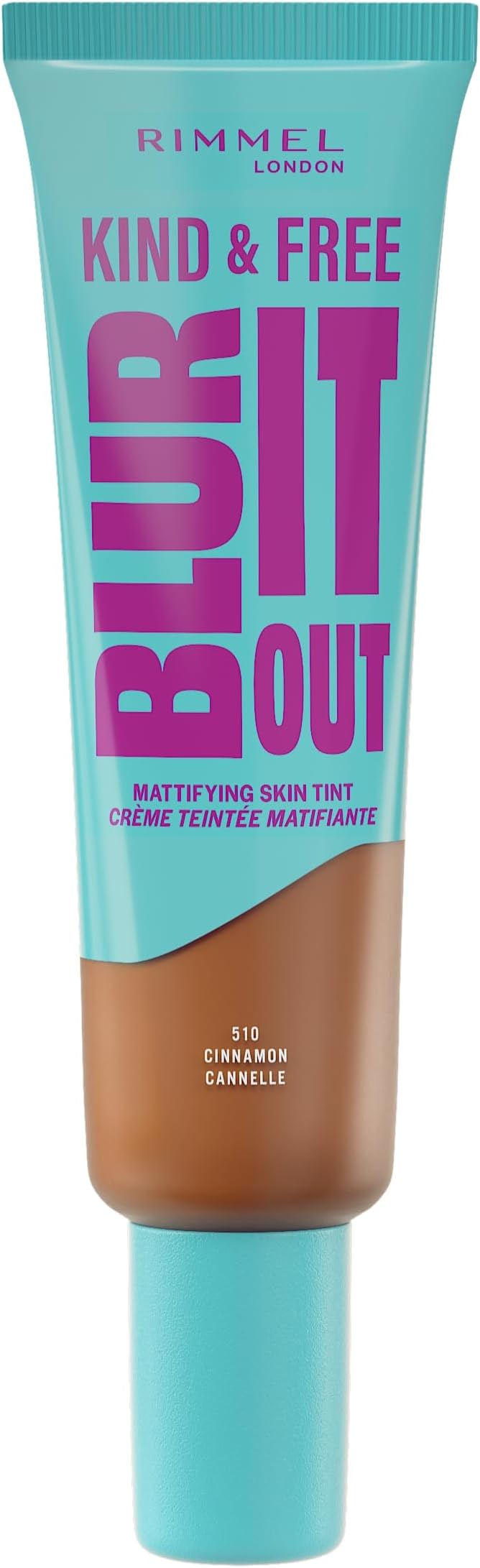 Rimmel Blur It Out Matte Skin Tint 510 Cinnamon SPF20 30ml