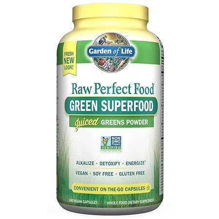 Garden Of Life - Perfect Food RAW 240 Veggie Capsules by Garden of Life
