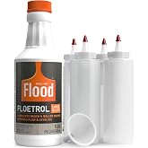 Flood Floetrol Additive (1 Quart), 4X 8-Ounce Squeeze Bottles, 1 Pixiss 2.5-Inch Funnel