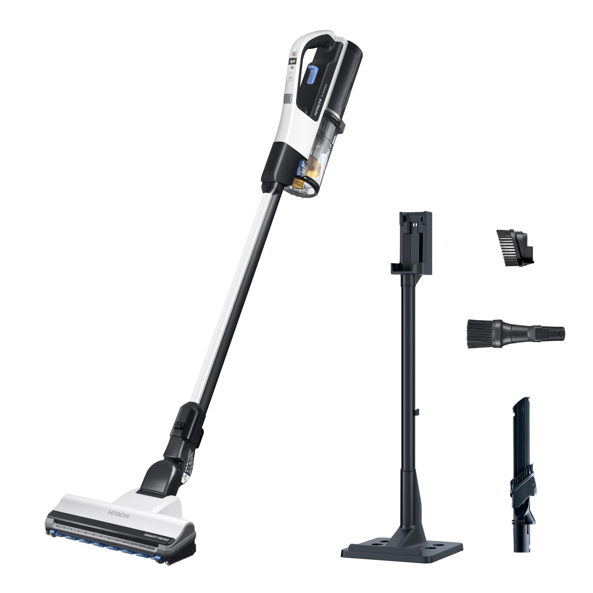 【Amazon.co.jp限定】 日立 掃除機 パワーブーストサイクロン コードレス スティッククリーナー PV-BH500A1 W ホワイト 日本製 強力パワー 軽量 自走式 ハンディクリーナー スタンド付き商品画像