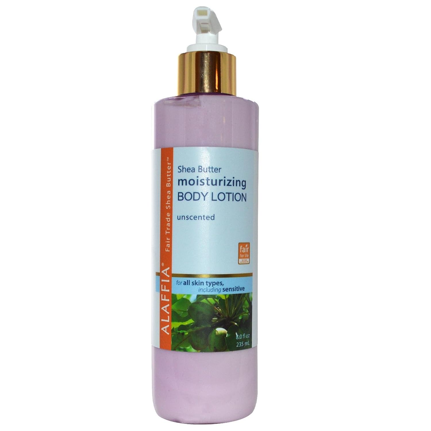 Alaffia Shea Butter Moisturizing Body Lotion - Unscented - 8 Oz (799023449438)