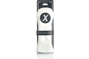 Single Headcover, Easy Slip-On Easy-Off Golf Club Head Cover, Fleece Lined Interior, Water Resistant and Durable Shell, Indiv