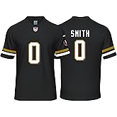 Custom Mens/Youth Football Stitched T-Shirt for Sports Fan Purple No Brand/Logos