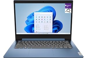 Lenovo IdeaPad 1 14.0" FHD IPS Laptop, Intel Celeron N4020 Processor, 4GB RAM 128GB SSD, Intel UHD Graphics 600, WiFi, Bluetooth 4, Webcam, HDMI, Windows 11 (Renewed)