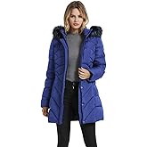 BINACL Women's Winter Warm Thicken Long Outwear Pockets Coat Parka Jacket XS-3XL
