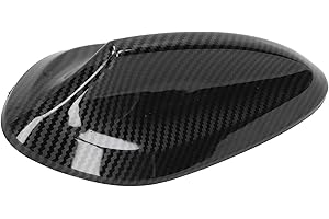 Acouto Car Carbon Fiber Fin Antenna Cover Trim for F22 F30 F35 F34 F32 F33 F80 - Easy Install & Design
