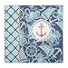 C.R. Gibson P45-16876 Nautical Themed Magnetic Photo Album, 8pgs, 13.5'' W x 13'' H