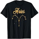 Horoscope Stars Astrology - Zodiac Sign Aries T-Shirt