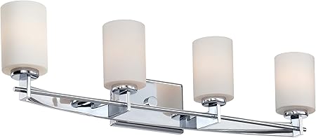 Quoizel Kolt 4 Light 6 Bathroom Vanity Light In Brushed Nickel