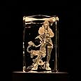 SUPIA Valorant 3D Crystal Figure - Agent Killjoy - RGBW 16 Colorful LED Lighting Stand with Laser Engraved Crystal Figure. Valorant Gift, Gaming Accessories for Gamer. Decoration for Gaming Desk.