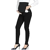 PACBREEZE Women's Maternity Jeans Over Belly Skinny Stretchy Denim Pants Comfy Slim Pregnancy Pants
