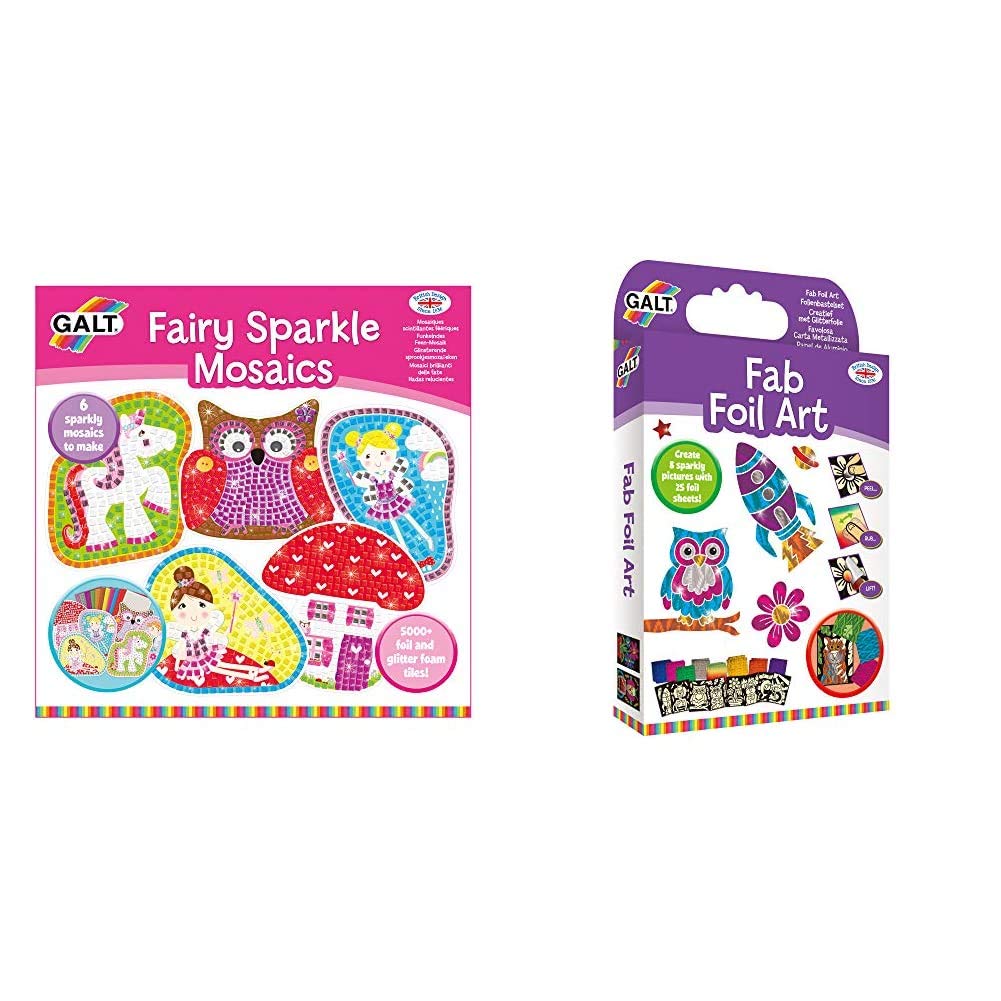 Galt Toys Fairy Sparkle Mosaics & Toys Fab Foil Art