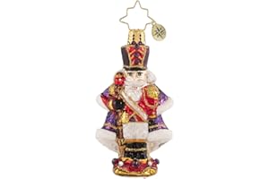 Christopher Radko Hand-Crafted European Glass Christmas Tree Ornament Decoration, A Stoic Soldier Gem