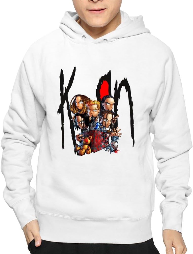 Men Korn Slim Fit Hoodie T-shirts