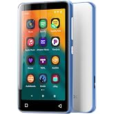 innioasis G1 80GB MP3 Player with Bluetooth and WiFi, Spotify Music Player | 4" Touchscreen, Parental Controls, Audible, Libby, Pandora, Expandable to 1TB, Minitablet, MP3 MP4 Player for Kids Blue White