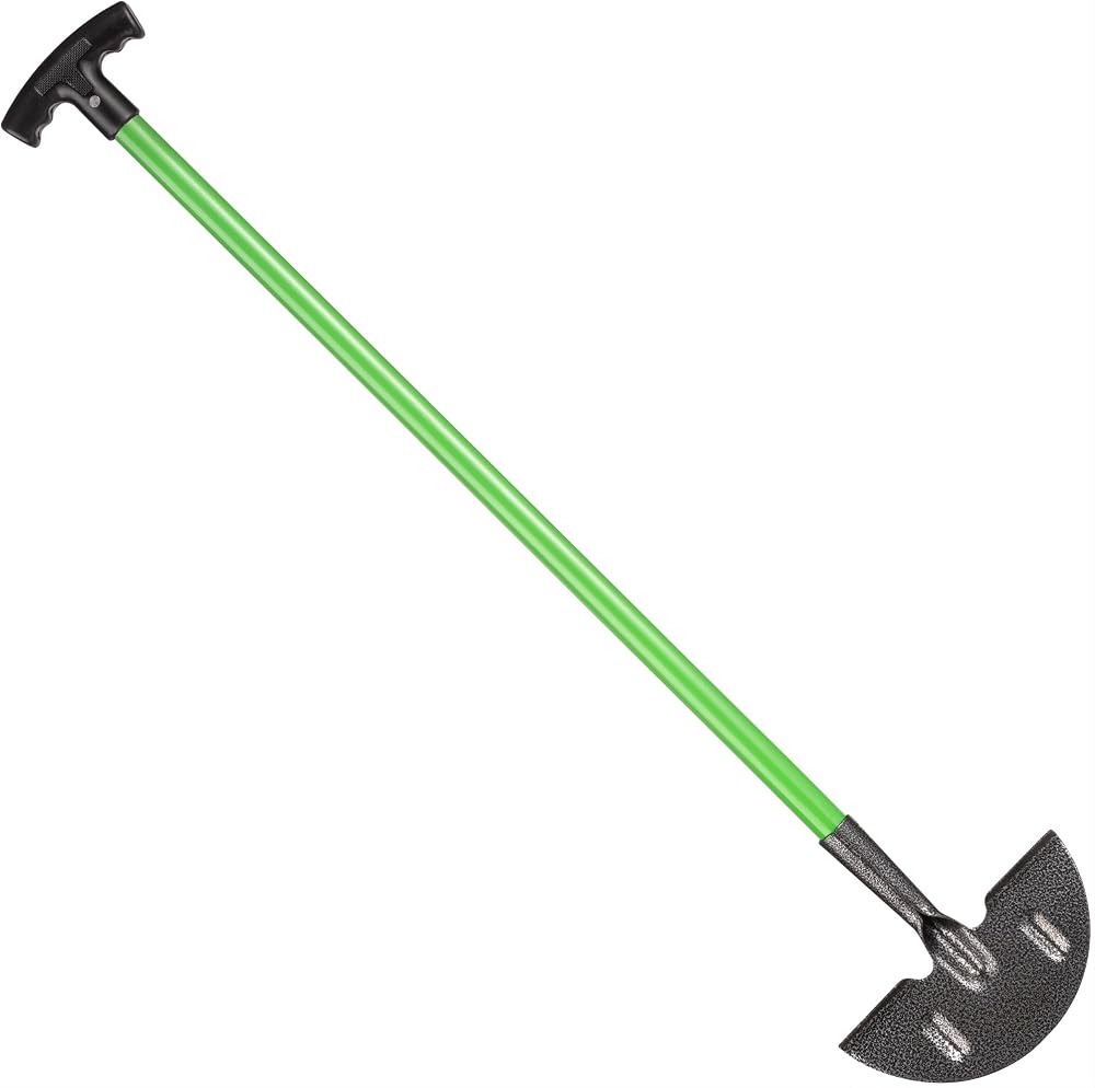 Hardys Garden Tools Carbon Steel Lawn Edger Half Moon T Handle 91cm