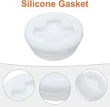 sourcing map 8Pcs 2" Plastic Bung Cap Fine Thread Drum Cap for 55 Gallon view 3
